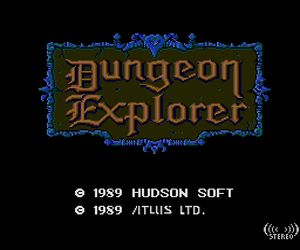 Dungeon Explorer (Japan) Screenshot